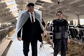 Караев взялся за вилы