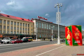 Фотофакт. Как Минск «украшают» к 3 июля