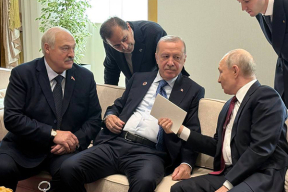 Как Эрдоган одним фото показал Путину его место в иерархии мировых плохишей