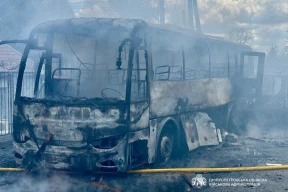 Война, 30 апреля. Аня из З7-й бригады, ставшая морпехом. Прилет по автобусу в Днепре